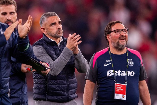 Rui Borges gostou da forma como o Sporting entrou na partida (Foto IMAGO)