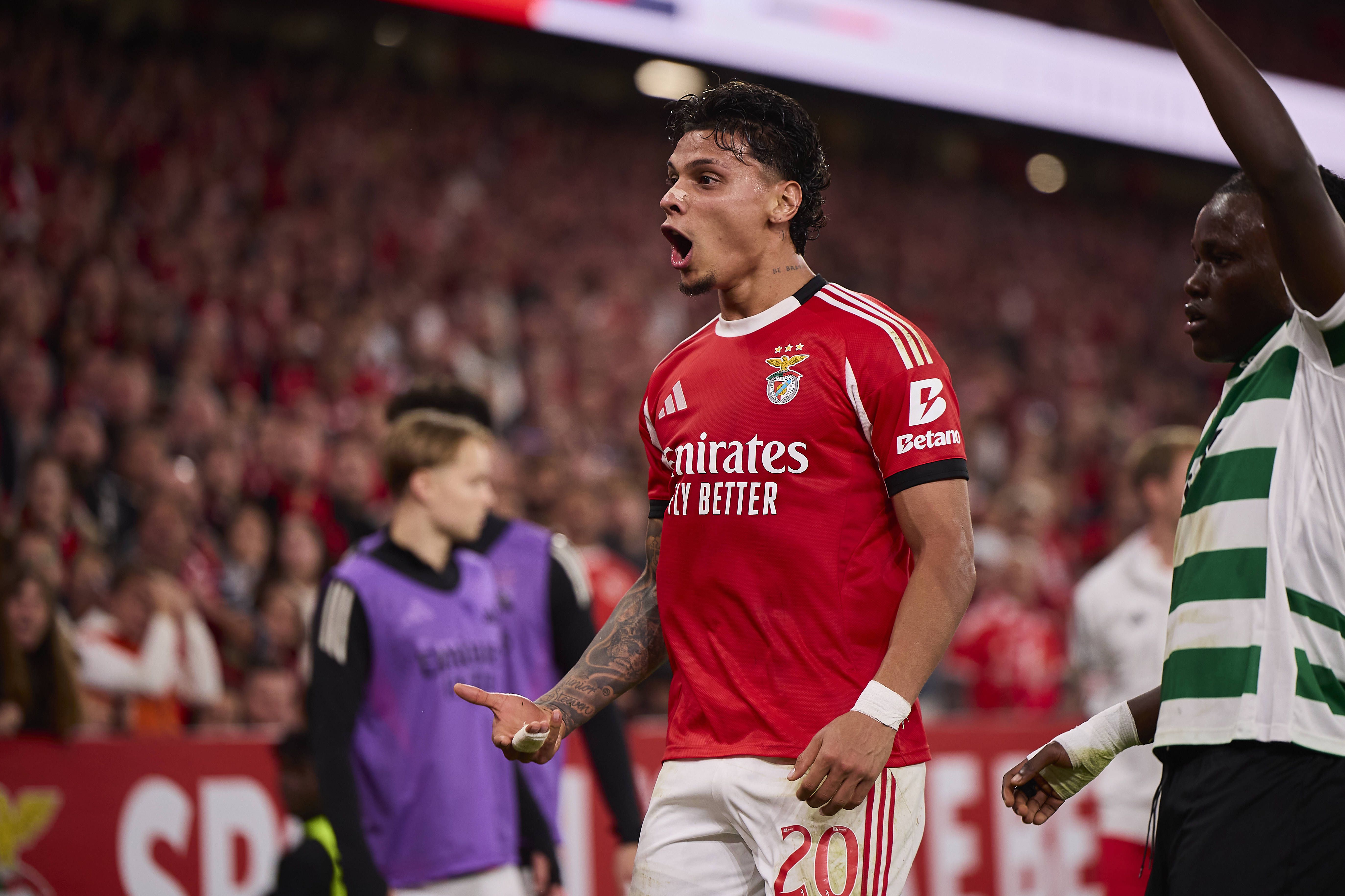Richard Ríos, médio colômbiano do Benfica - Foto: IMAGO