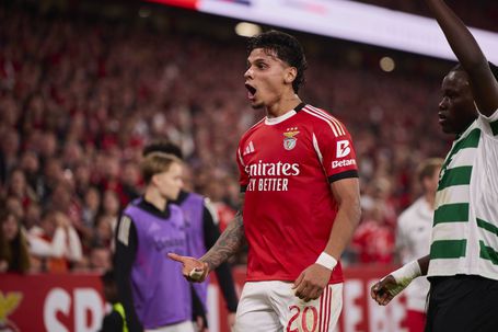 Richard Ríos, médio colômbiano do Benfica - Foto: IMAGO