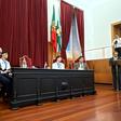 Zeega (à esquerda, na imagem) renovou com os conquistadores. Santiago Verdi (à direita) recusou. Ambos foram campeões europeus e mundiais de sub-17 por Portugal, em 2025 - Foto: DR