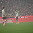 Pedro Gonçalves, autor do primeiro golo no Benfica-Sporting - Foto: Miguel Nunes
