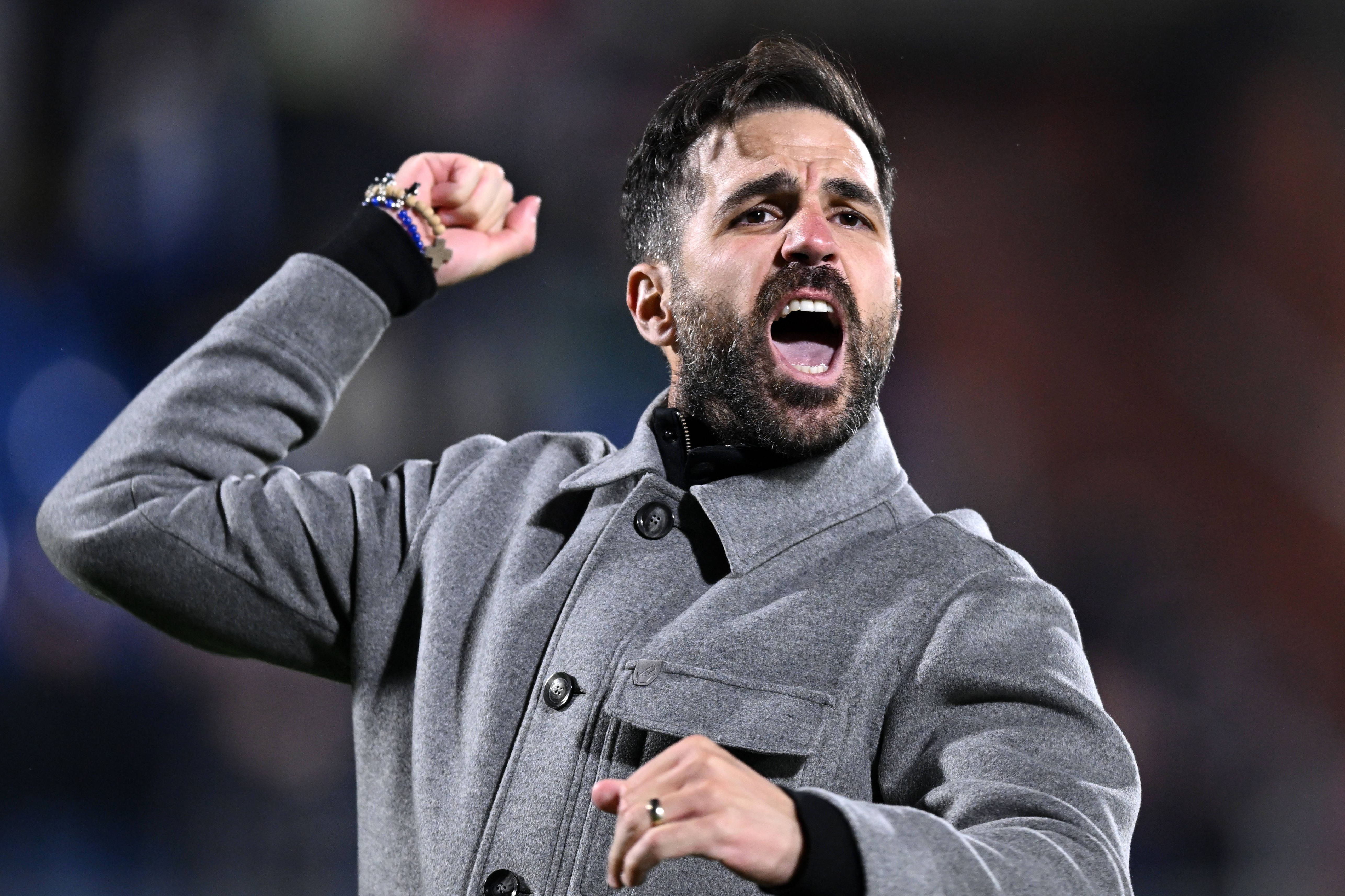 Cesc Fàbregas, treinador do Como 1907