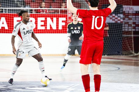 Pany Varela fez dois golos e foi a figura do encontro. Foto: SL BENFICA/X