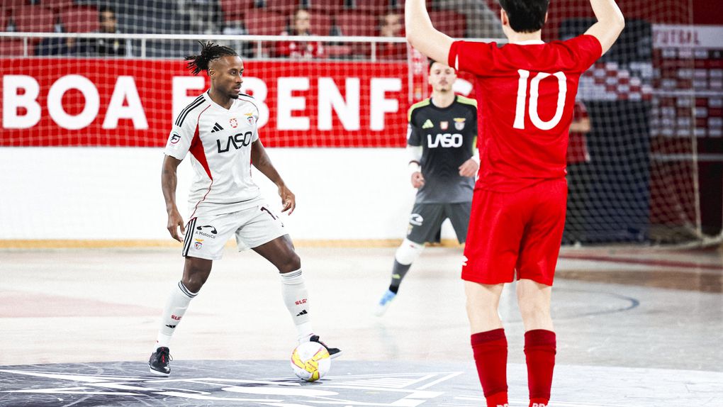 Pany Varela fez dois golos e foi a figura do encontro. Foto: SL BENFICA/X