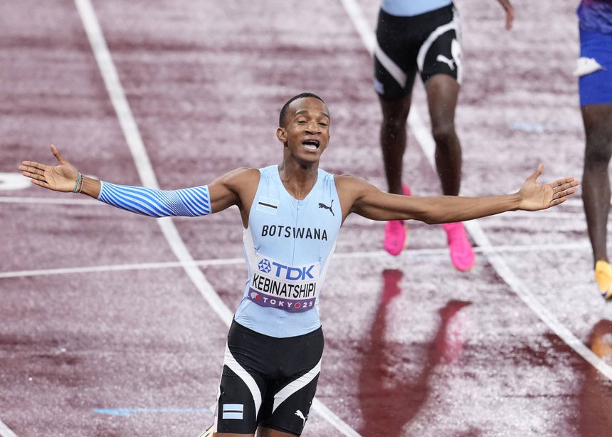 Busang Collen Kebinatshipi venceu os 400 m em Tóquio2025 - Foto: IMAGO