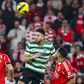 Gonçalo Inácio em ação no duelo entre Benfica e Sporting - Foto: António Cotrim/LUSA