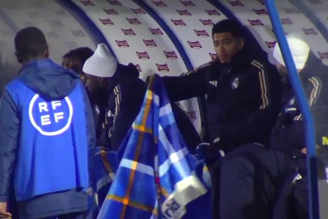 O belo gesto de Bellingham com um apanha-bolas do Arandina