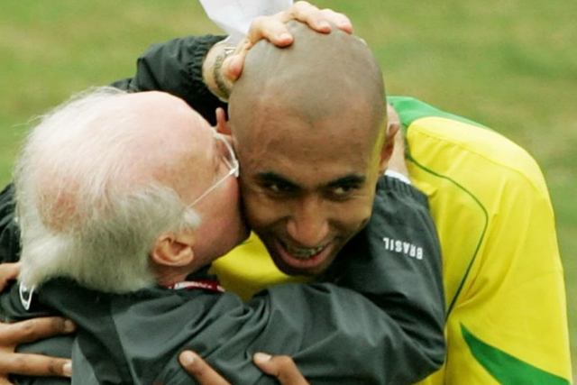 Luisão despede-se de Zagallo