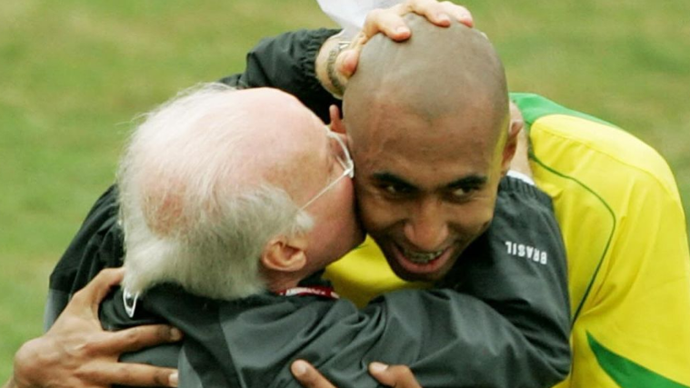 Luisão despede-se de Zagallo