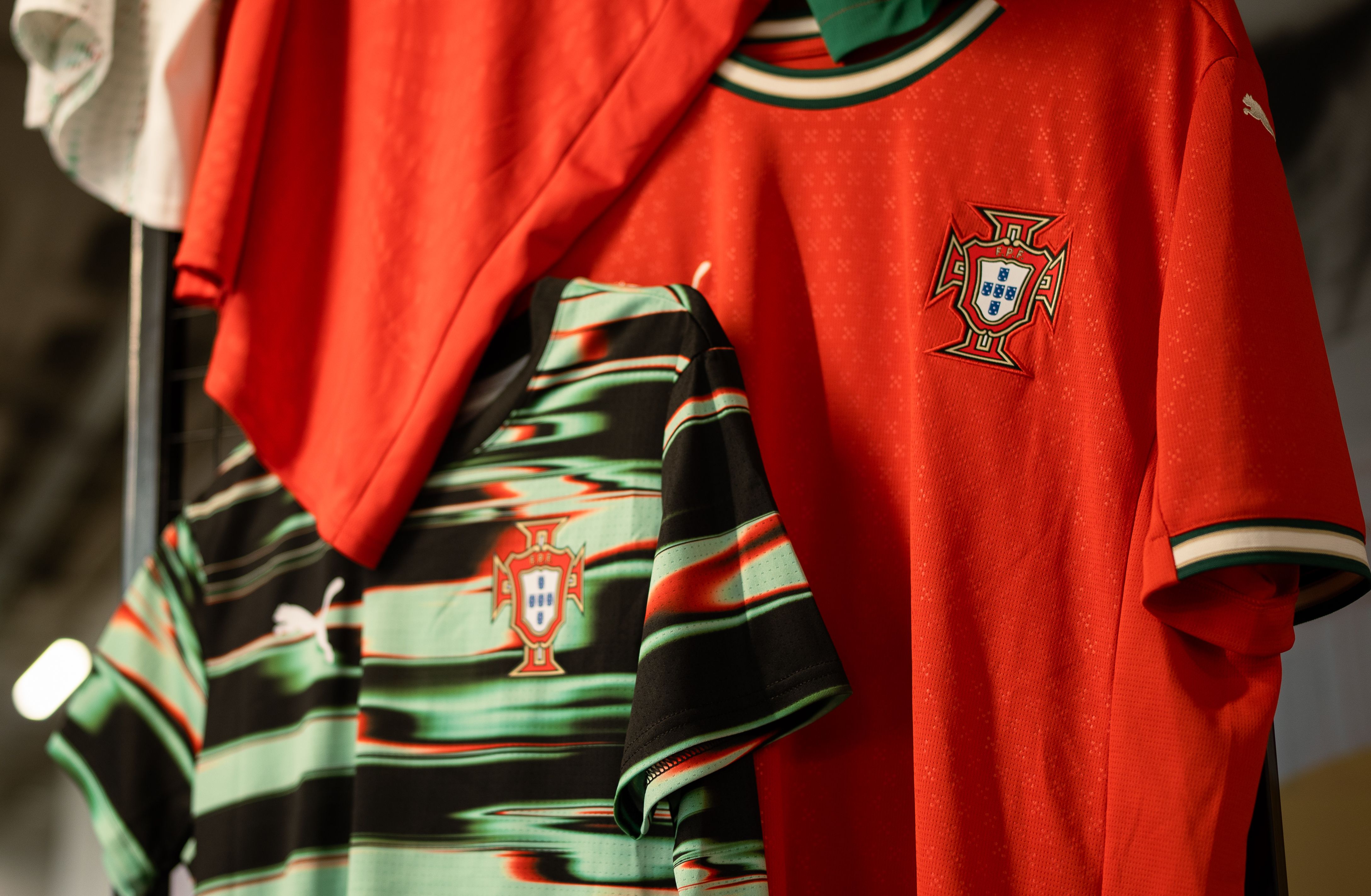 Novos equipamentos da Seleção. Foto: DR