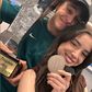 Madalena Aragão e João Neves com medalha e troféu (Instagram Madalena Aragão)