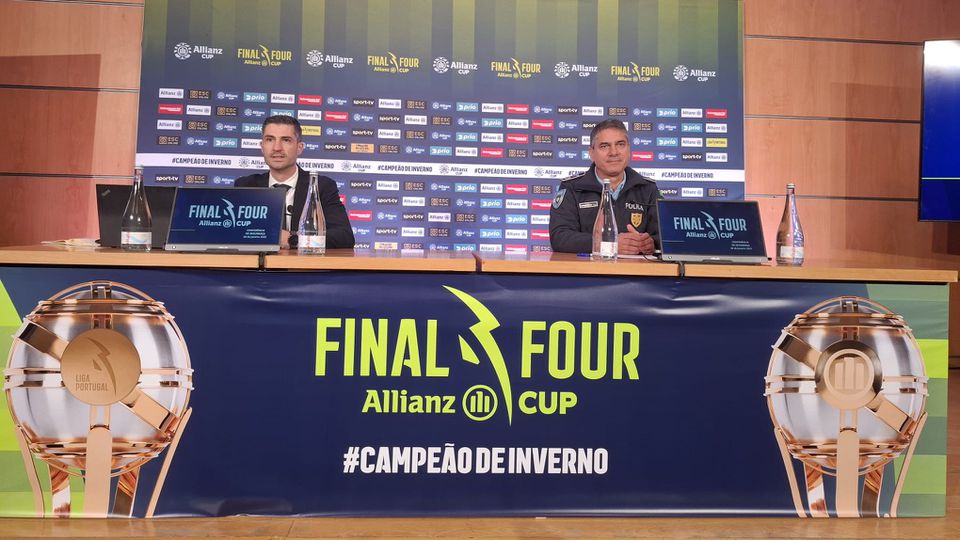 Liga e PSP explicaram toda a operação de segurança que vai ser levada a cabo durante a 'final four' da Taça da Liga