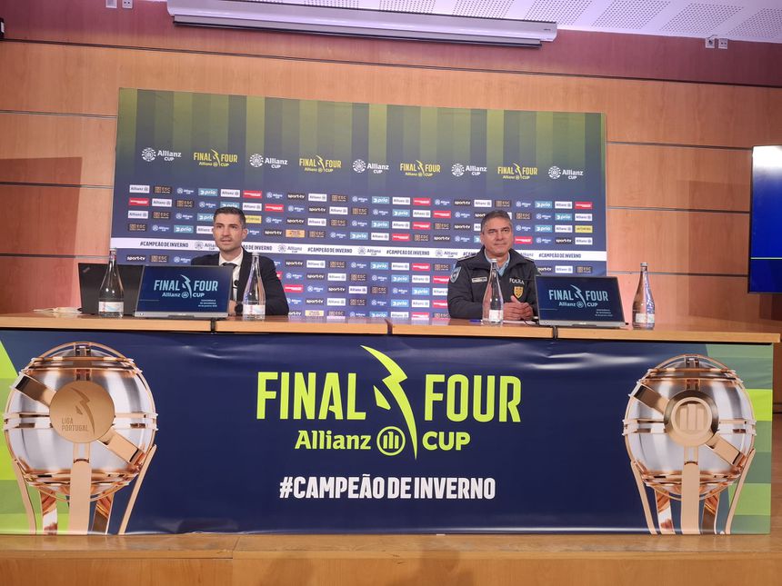 Liga e PSP explicaram toda a operação de segurança que vai ser levada a cabo durante a 'final four' da Taça da Liga