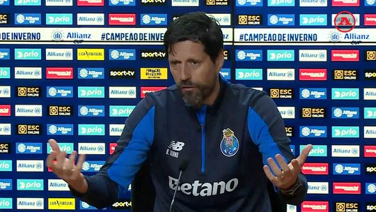 «Não me parece que o Sporting venha mais fragilizado por empatar 4-4 em Guimarães»