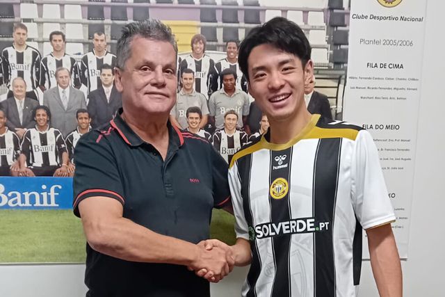 Nacional anuncia dois reforços e um deles é internacional japonês