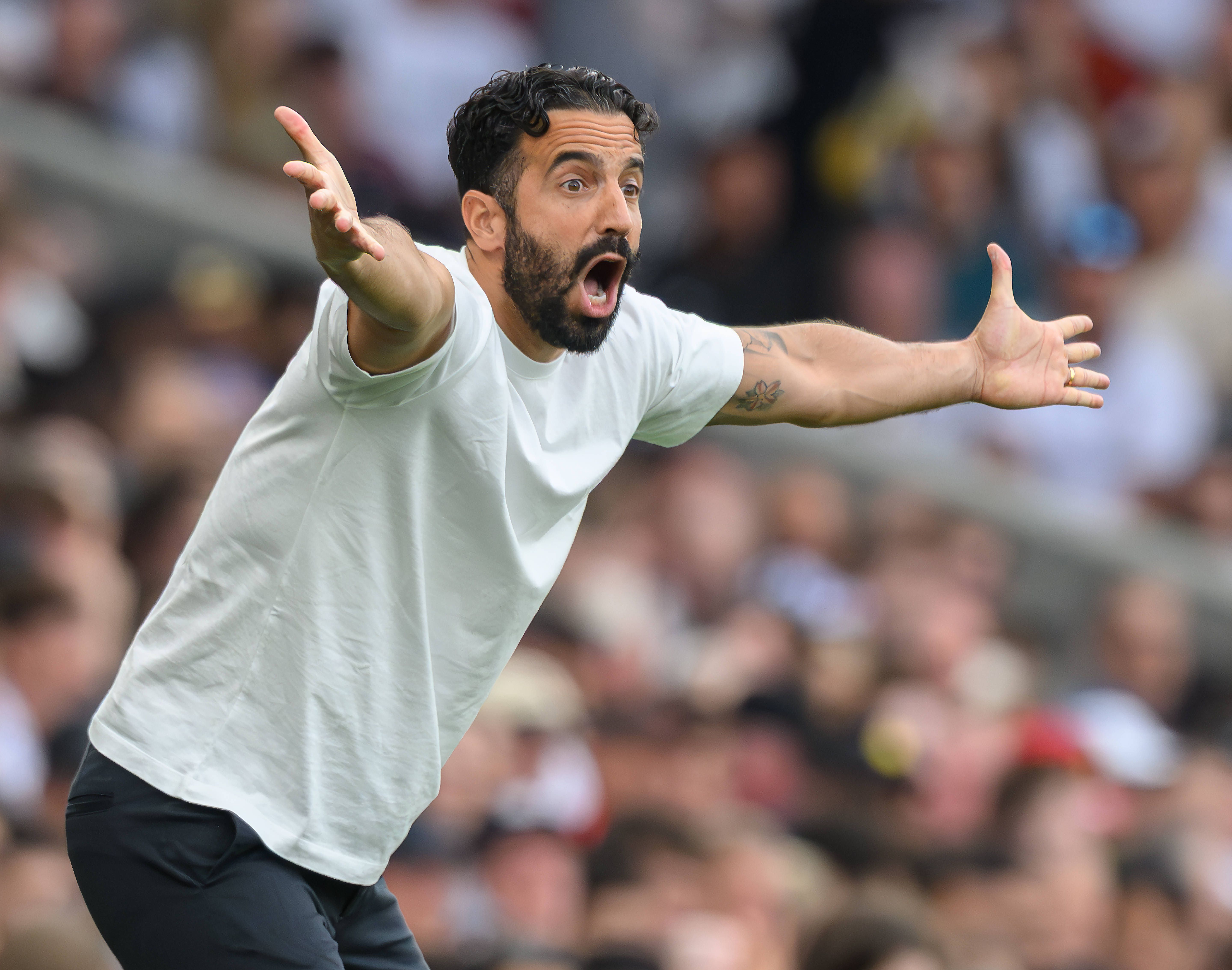 Ruben Amorim foi despedido do United a 5 de janeiro de 2025