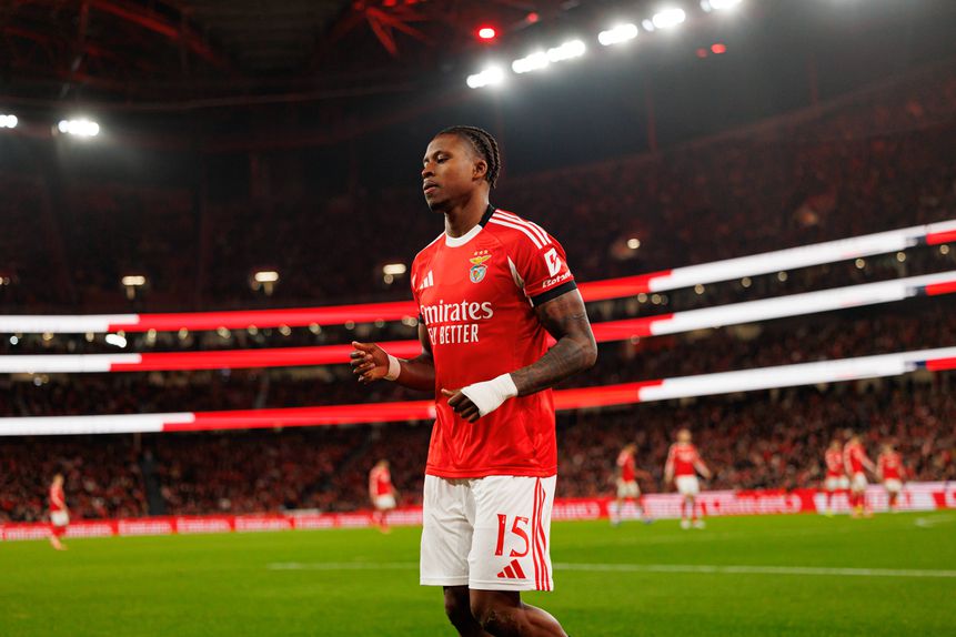 Sidny Cabral, ex-Estrela da Amadora, estreou-se pelo Benfica na receção dos encarnados ao Estoril - Foto: Imago