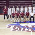 Equipa do Trapani Shark que começou a temporada 2025/26 mas da qual já quase ninguém resta     Fotografia FIBA