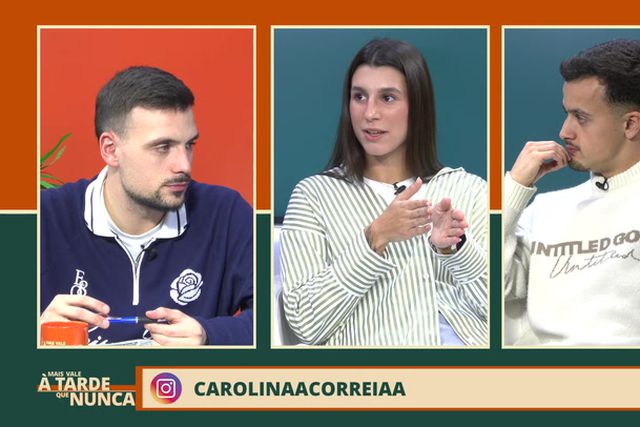 Mais Vale à Tarde Que Nunca, com Carolina Correia - 1/01/2026
