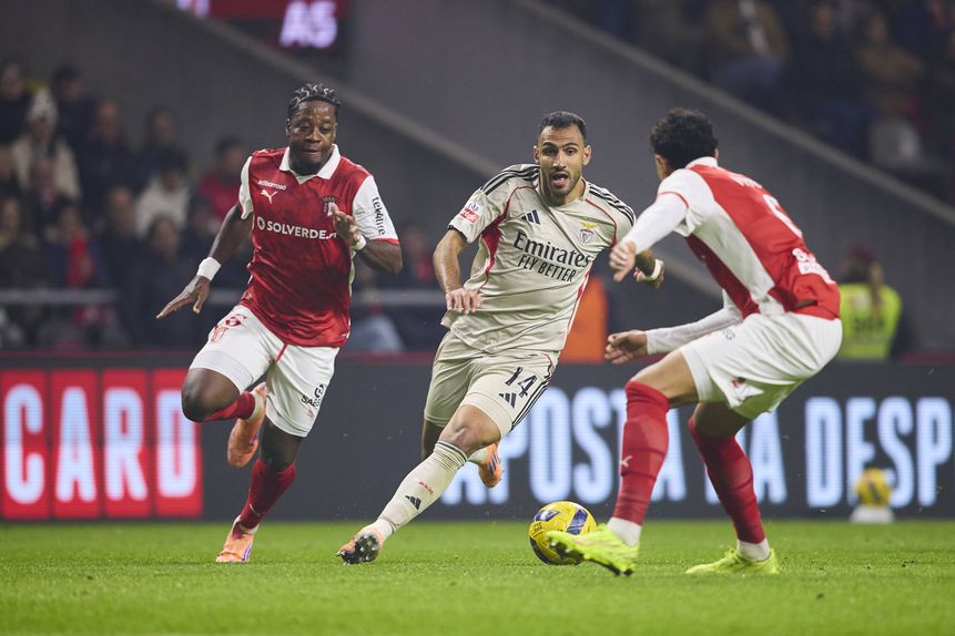 Benfica e SC Braga voltam a defrontar-se, agora nas meias-finais da Taça da Liga - Foto: Imago