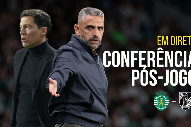 EM DIRETO: siga a análise de Rui Borges ao jogo com o V. Guimarães