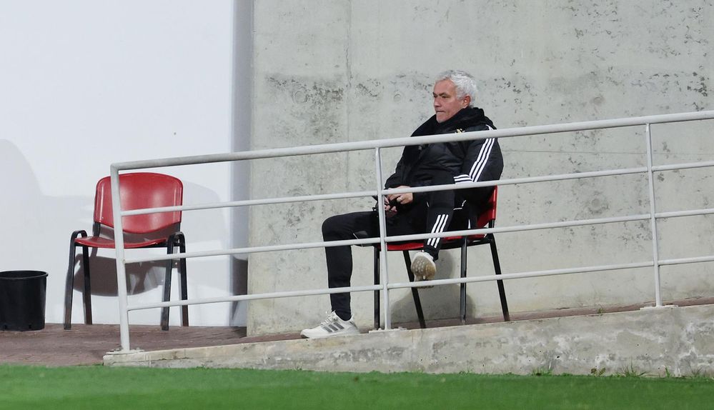 José Mourinho assiste ao dérbi de juniores - Foto: DR