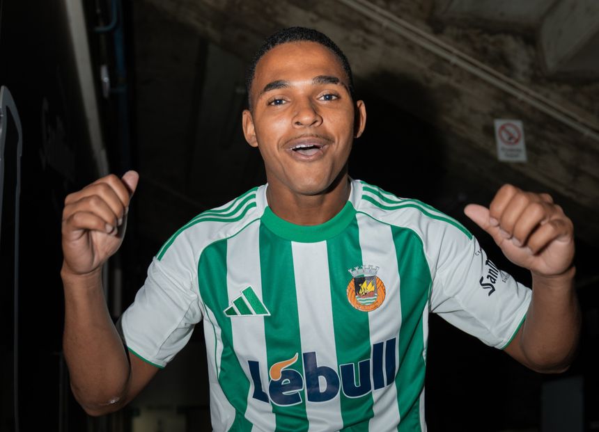 Rafael Lobato tenta ganhar espaço no Rio Ave - Foto: RIO AVE FC
