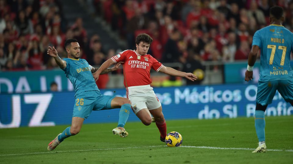 Benfica-Gil Vicente é o jogo com mais tempo útil do campeonato