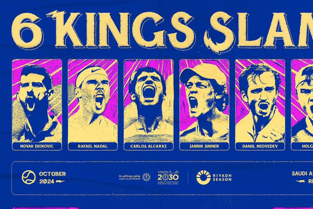 Arábia Saudita organiza torneio com Djokovic, Nadal e Alcaraz