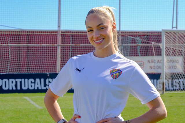 Ana Markovic, foi oficializada no Damaiense (Foto Damaiense)