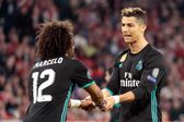 Ronaldo e Marcelo, ao serviço do Real Madrid