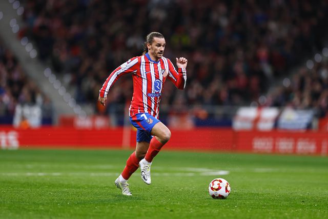 Antoine Griezmann em ação pelo Atlético Madrid