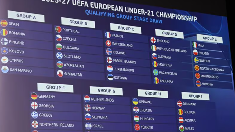 Já são conhecidos os adversários de Portugal no apuramento para o Euro Sub-21