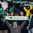 Adeptos do Sporting em Alvalade para a receção ao Bolonha na UEFA Champions League