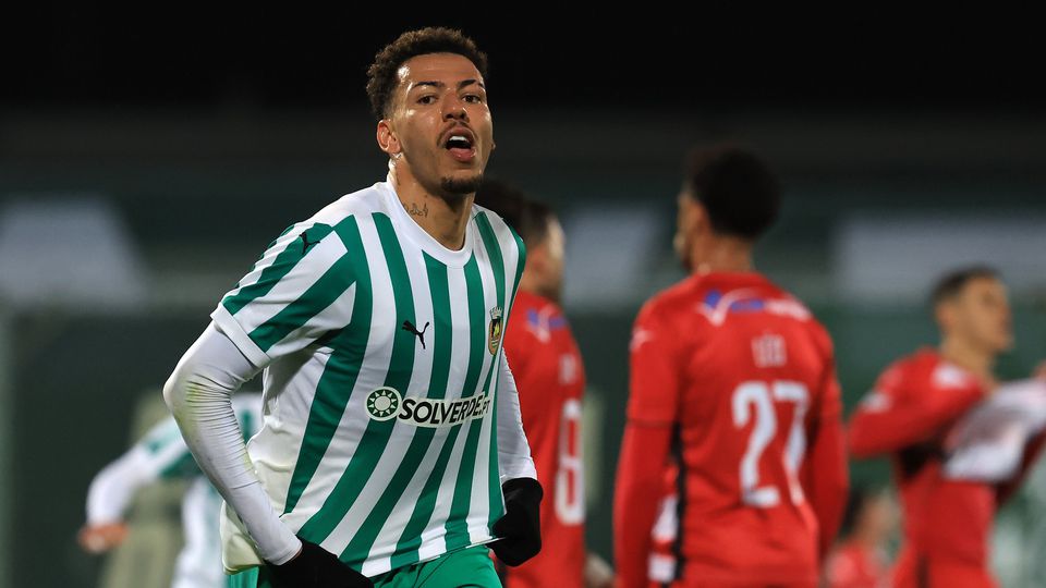 Clayton, com dois golos, foi decisivo no apuramento do Rio Ave para as meias-finais da Taça de Portugal (ESTELA SILVA/LUSA)