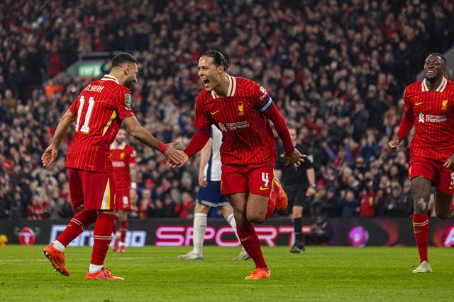 Festejos do Liverpool