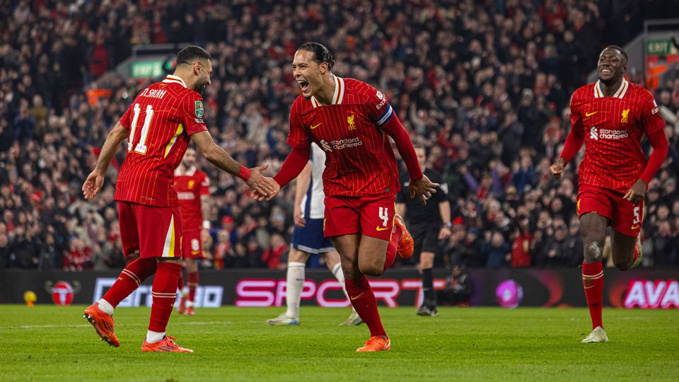 Festejos do Liverpool
