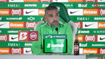 Rui Borges ouve falar do super Sporting de Amorim e puxa dos galões
