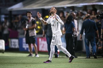 Santos empata no regresso de Neymar: «Não estou a 100 por cento»