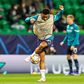 Kayky no aquecimento em Alvalade, antes do duelo entre Sporting e Man. City para a UEFA Champions League, em 2022