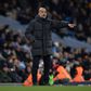 Pep Guardiola, treinador do Manchester City