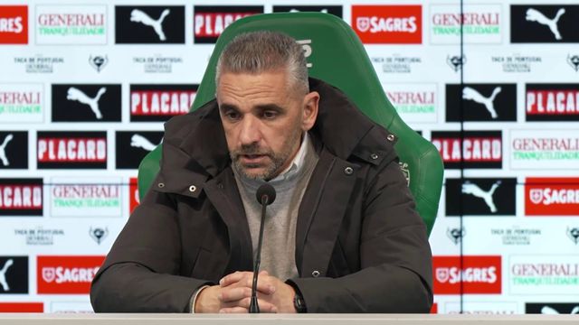 «Estava a ser um jogo competente até ao 2-0»