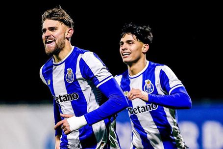 Vonic bisou na partida - Foto: Liga Portugal