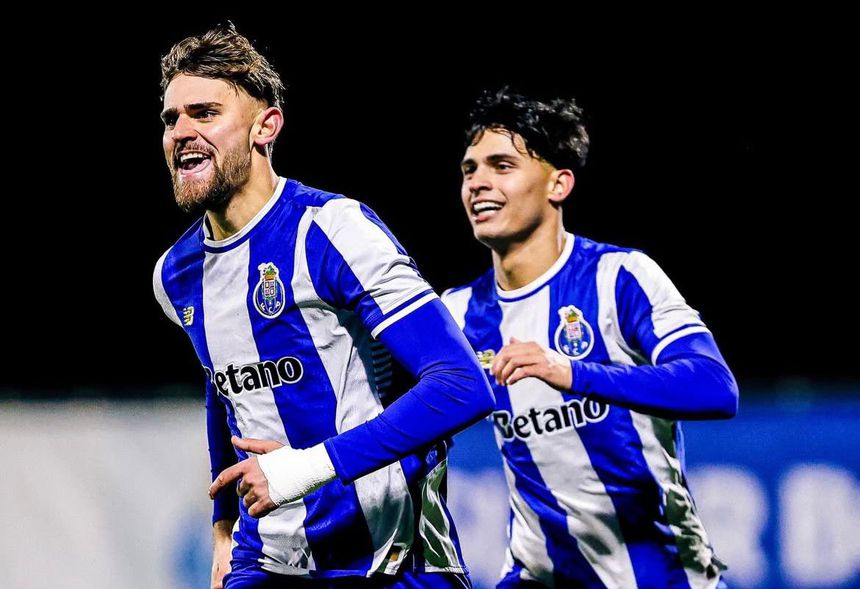 Vonic bisou na partida - Foto: Liga Portugal