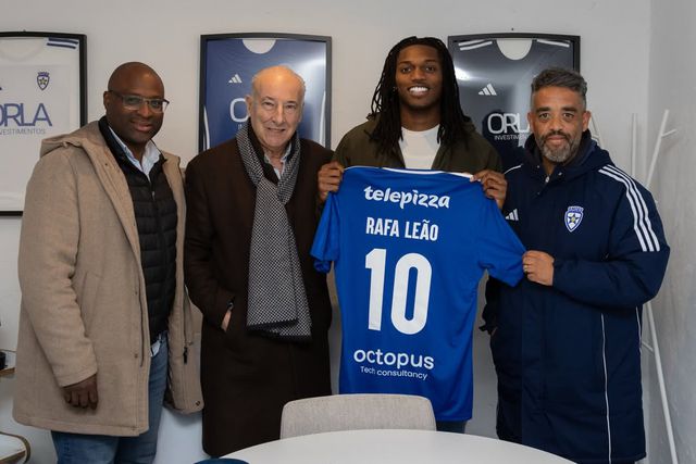 Rafael Leão de regresso a casa - Foto: Amora