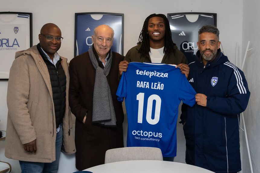 Rafael Leão de regresso a casa - Foto: Amora