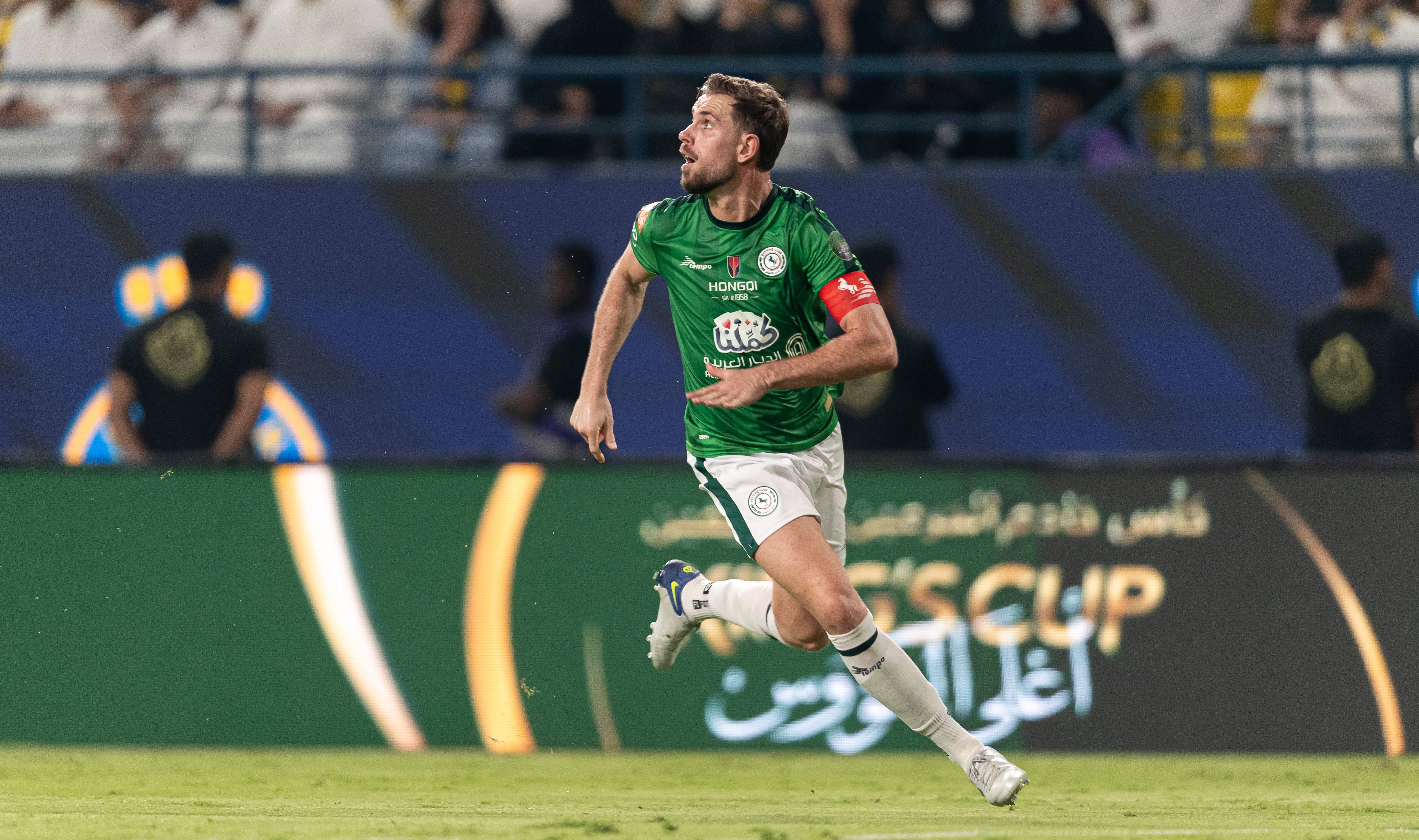 Henderson esteve poucos meses na Arábia Saudita, no Al Ettifaq