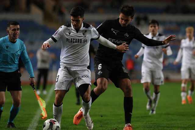 Turma de Coimbra levou a melhor frente aos jovens conquistadores - Foto: FPF