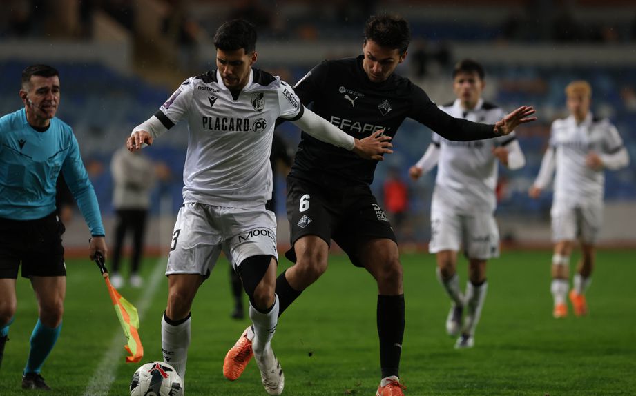 Turma de Coimbra levou a melhor frente aos jovens conquistadores - Foto: FPF