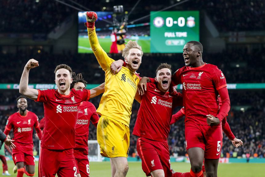 Diogo Jota e Kelleher - Foto: IMAGO